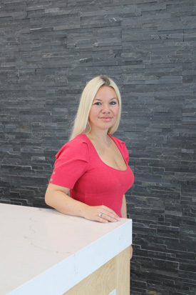Charlotte Wainde, Area Sales Manager for East Midlands